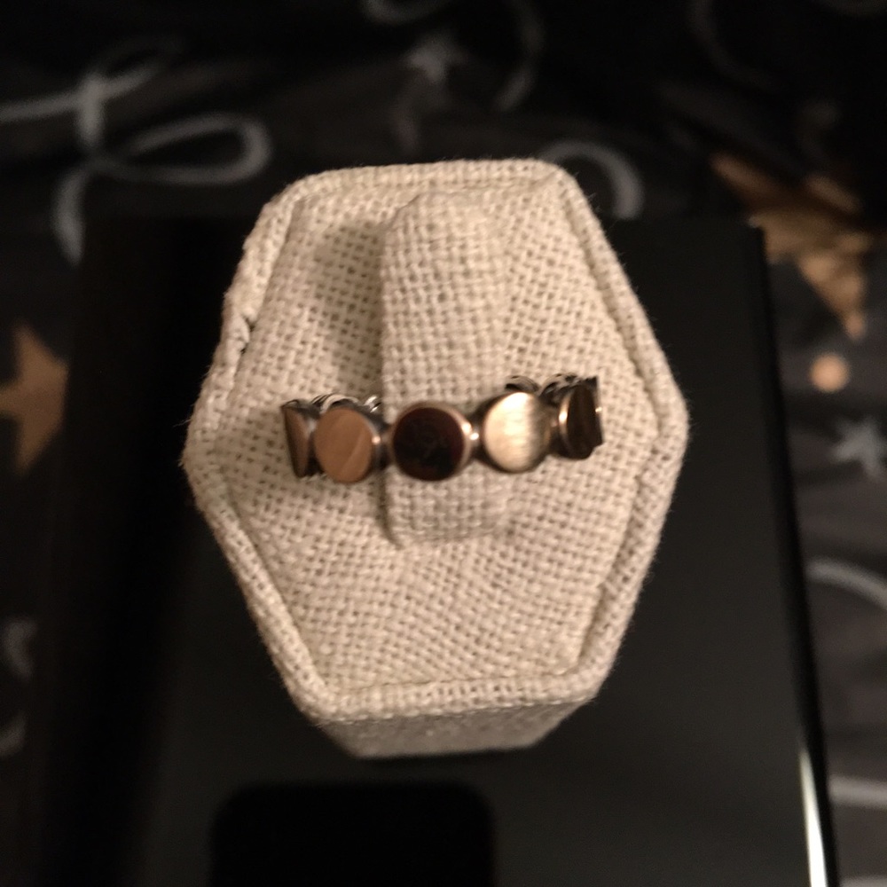 🌼AUTHENTIC JOHN HARDY SLIM ⭕️  .925/18K DOT RING